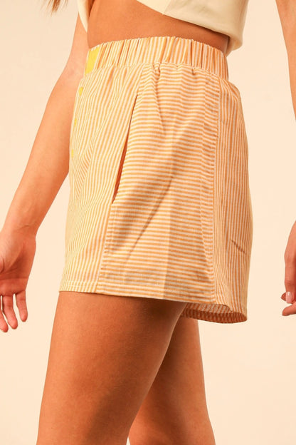 Stripe Boxer Shorts