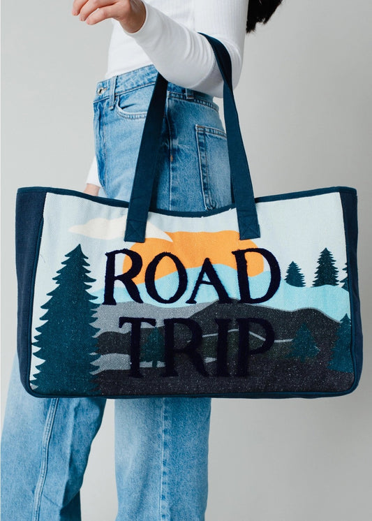 Road Trip Woven Tote