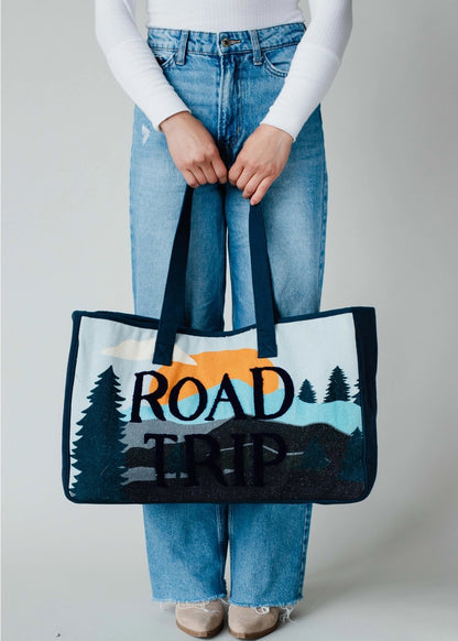 Road Trip Woven Tote