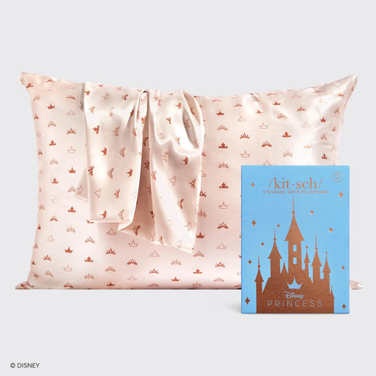 Standard/Queen Size Kitsch x Disney Satin Pillowcase- Desert Crown
