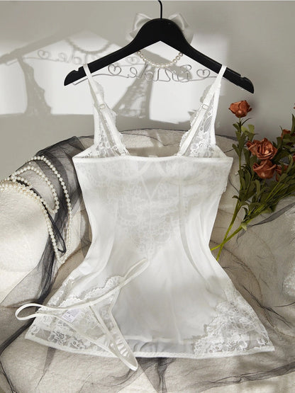 Bridal Lace Chemise Set