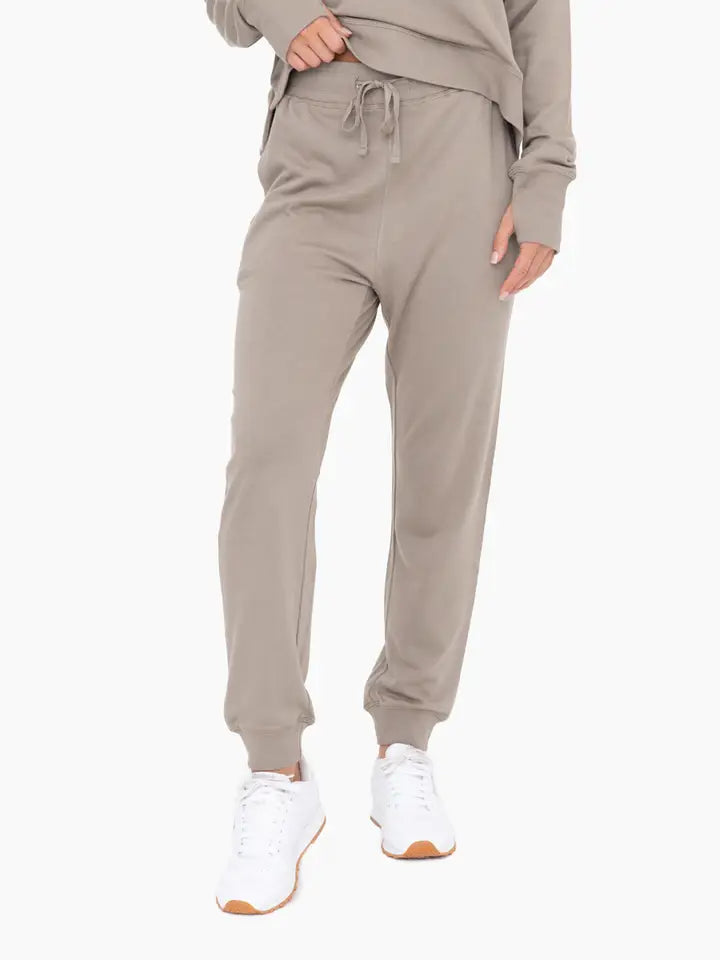 Organic Cotton Blend Joggers